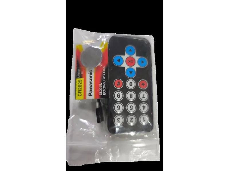 รีโมตอินฟราเรดและถ่านกระดุม CR2025 ในชุดอัปเกรด micro:bit