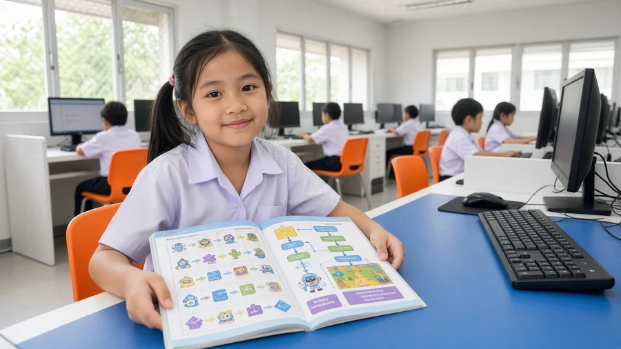 บรรยากาศการเรียน ป.1–3 ภาพที่ 5